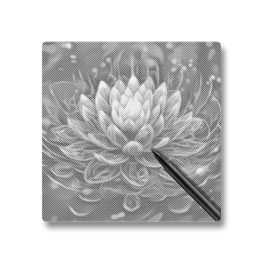 Mystical Lotus Flower - Dot Painting