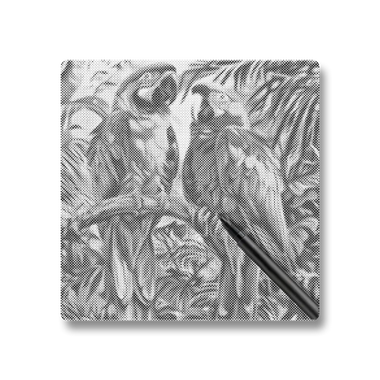 Parrot Bird - Dot Painting