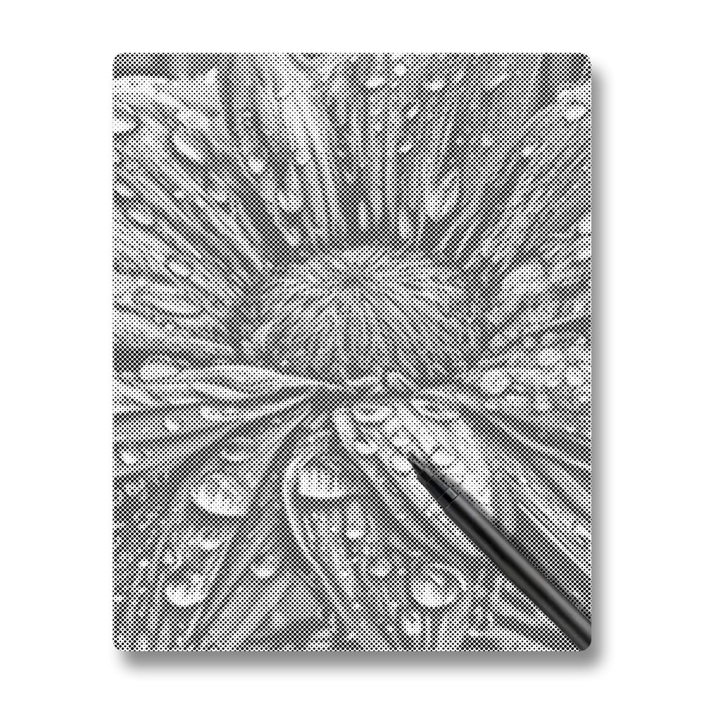 Flower with Raindrops - Dot Painting