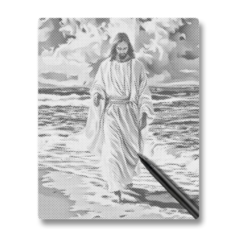 Divine Shore - Dot Painting