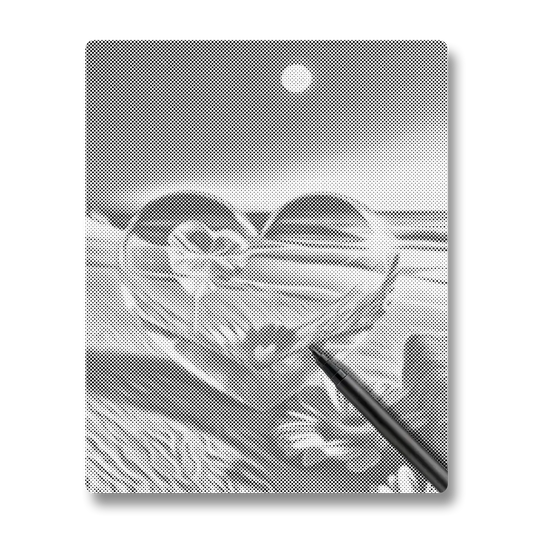 Crystal Heart - Dot Painting