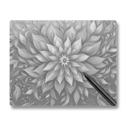 Mystic Bloom - Dot Painting