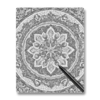 Sun Mandala - Dot Painting