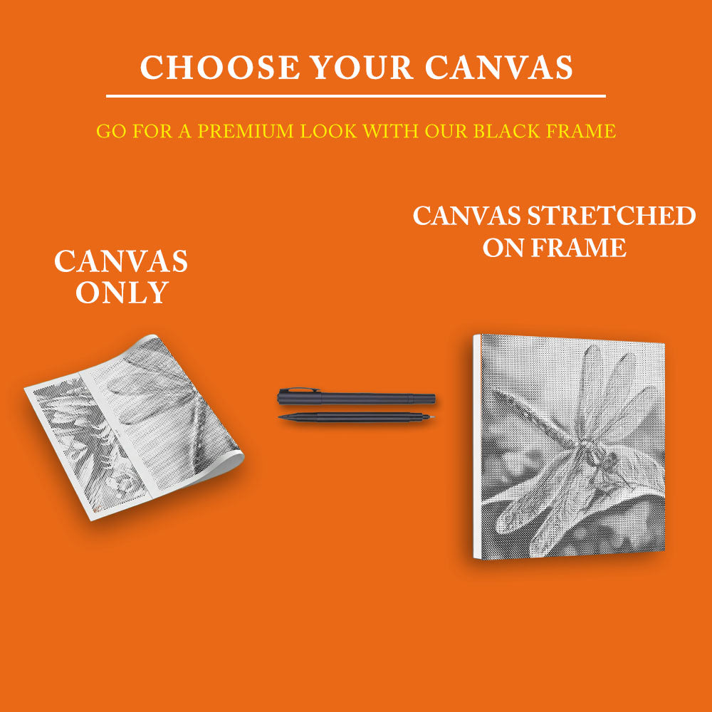 Colorful Dragonfly - Dot Painting