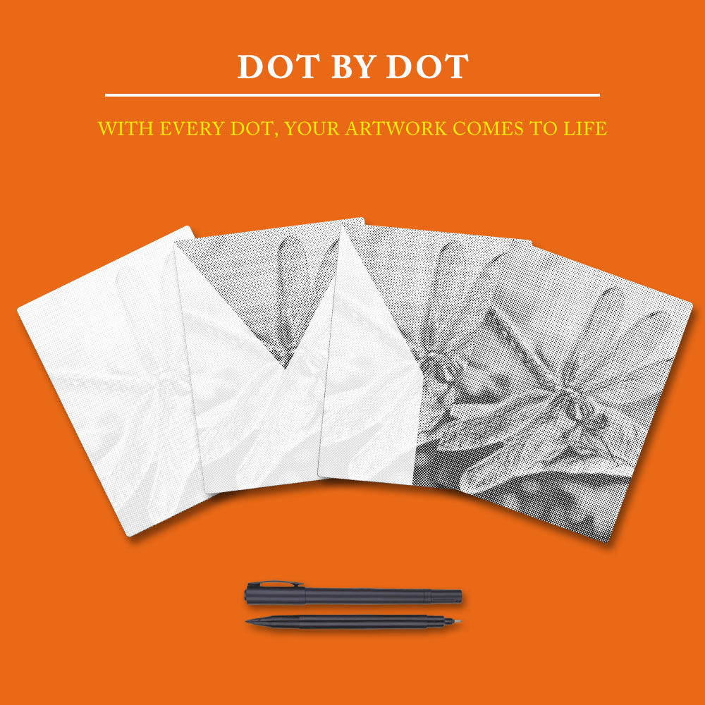 Colorful Dragonfly - Dot Painting