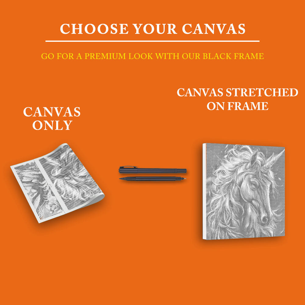 Majestic Unicorn - Dot Painting