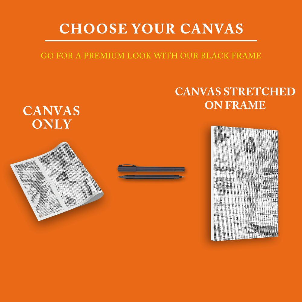 Divine Shore - Dot Painting