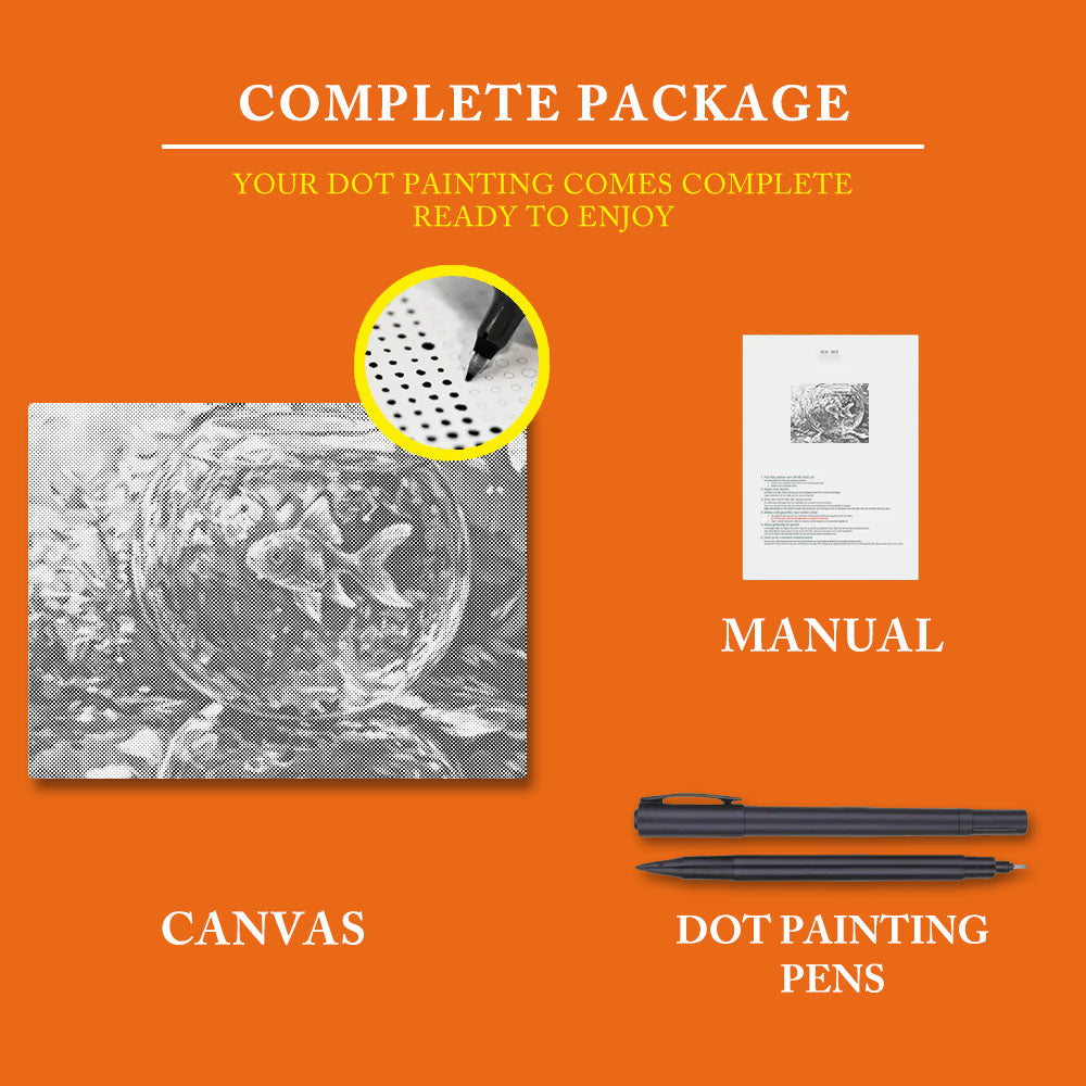 Goldfish - Dot Painting