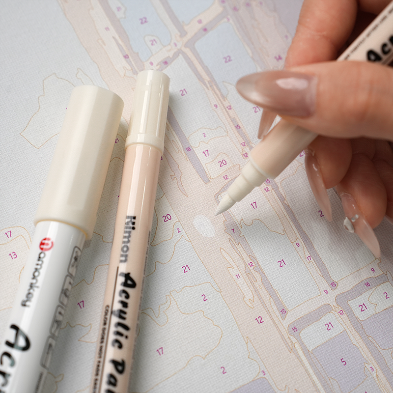 White Acrylic Paint Pens (2 Pack)