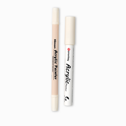 White Acrylic Paint Pens (2 Pack)
