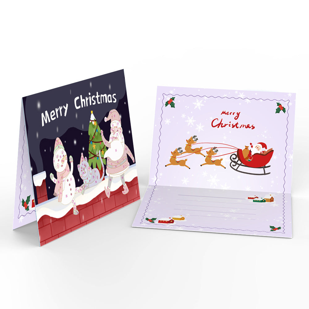 Christmas card V - Paint by Numbers