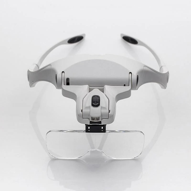 Magnifying Glasses LED Lighted Headband Magnifier Lamp