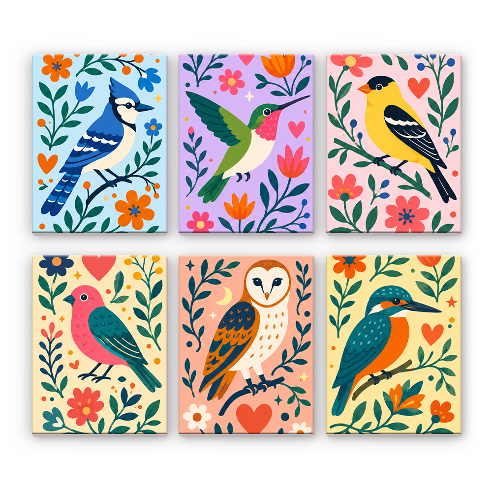 Birds in Bloom