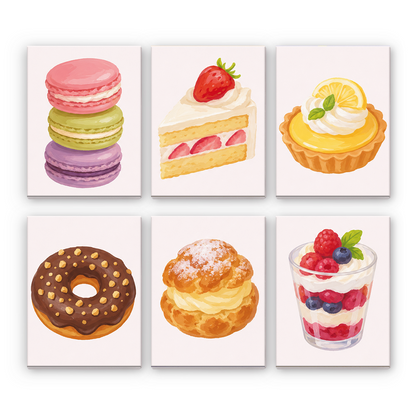 Pastel Dessert Delights