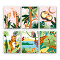 Jungle Animal Collage
