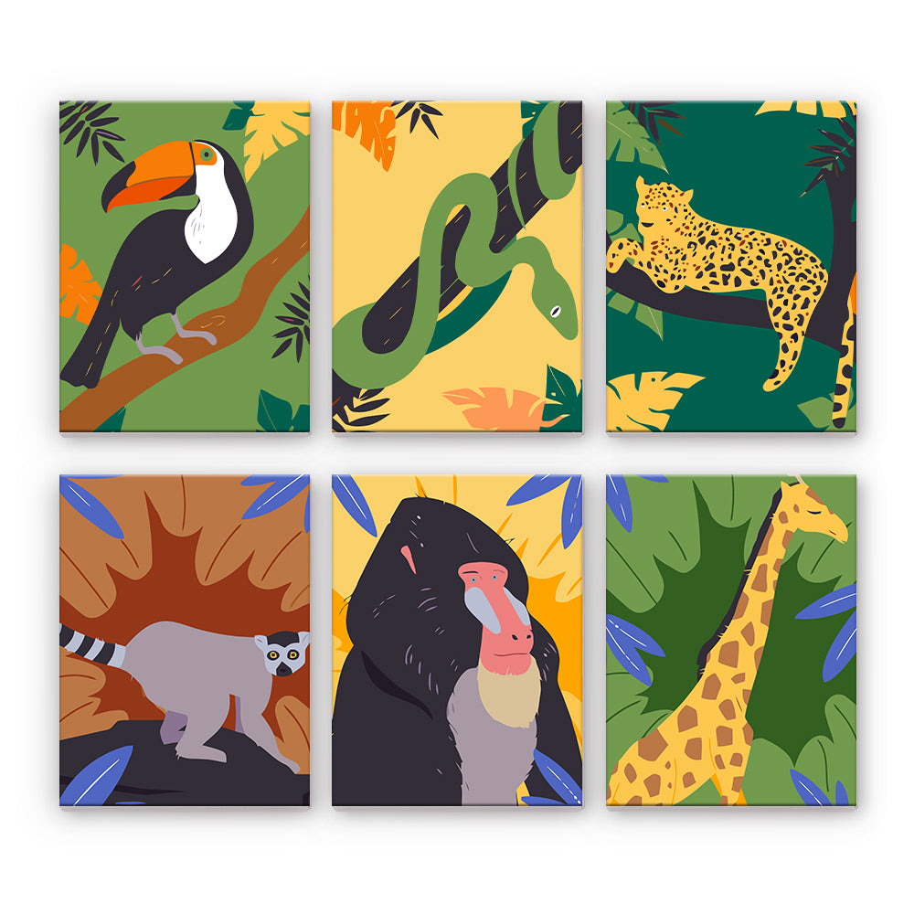 Tropical Jungle Animals