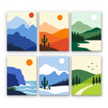 Minimalist Landscapes