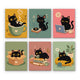 Playful Black Cats