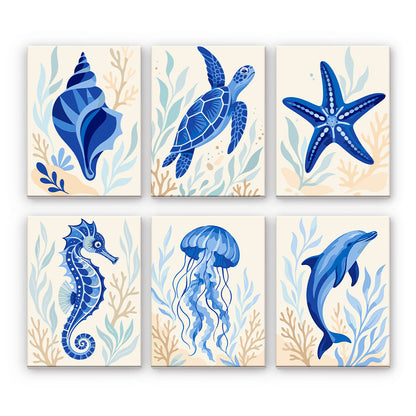 Blue Ocean Animals