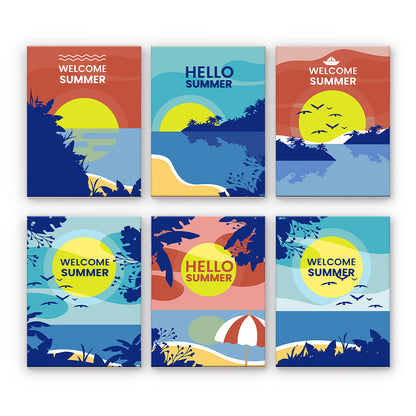 Summer Beach Posters
