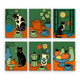 Cats and Coffee Still Life