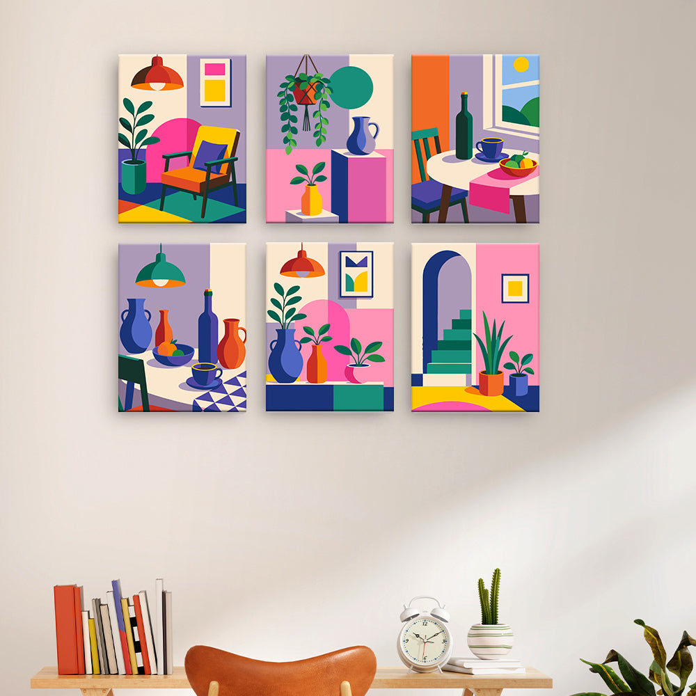 Colorful Modern Interiors