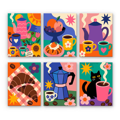 Cozy Coffee Scenes