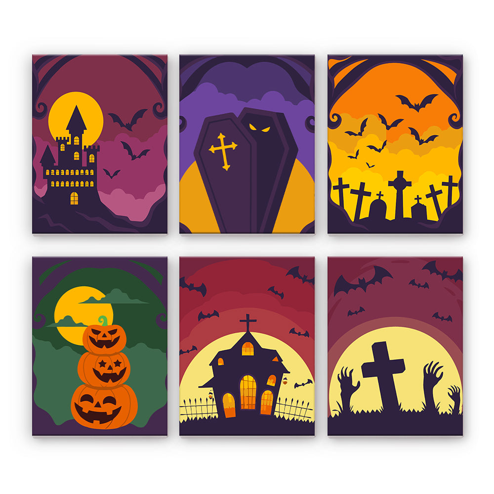 Gothic Halloween Scenes