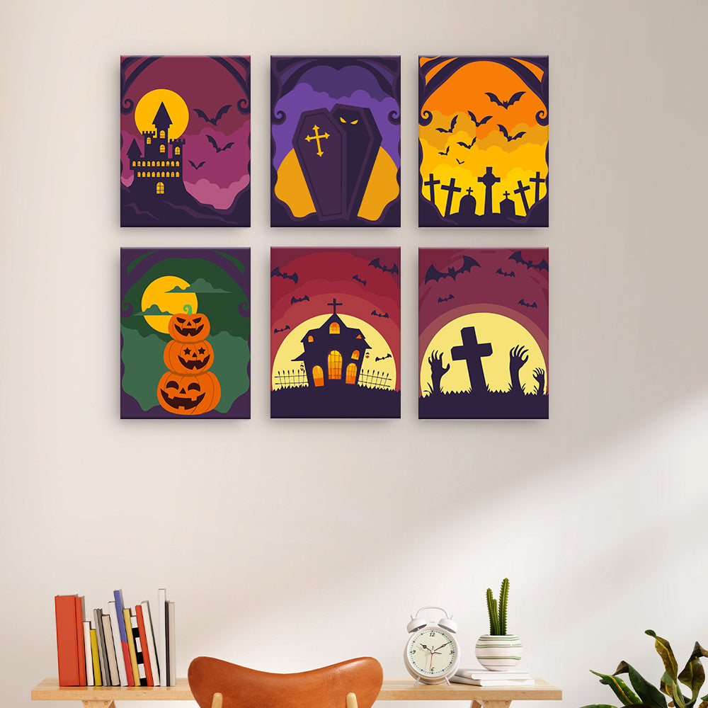 Gothic Halloween Scenes