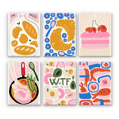 Playful Food Collage