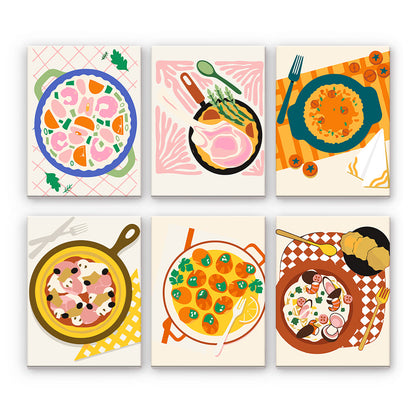 Comfort Food Illustrations