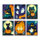 Halloween Cats and Ghosts
