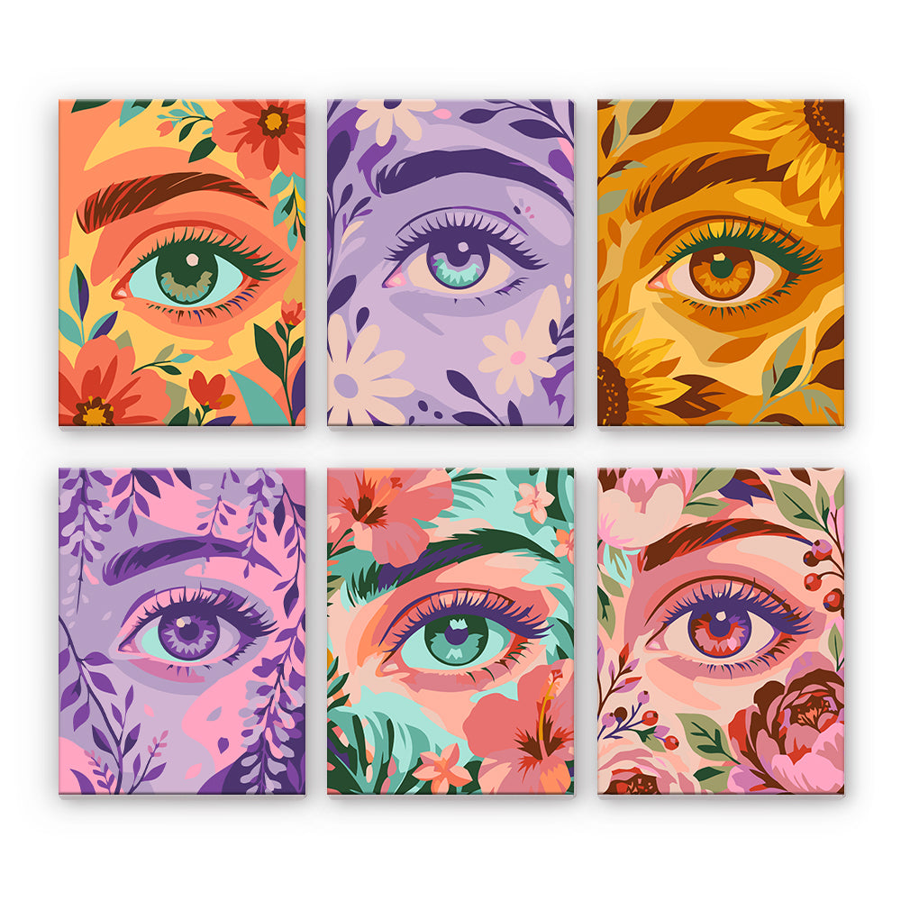 Floral Eye Portraits