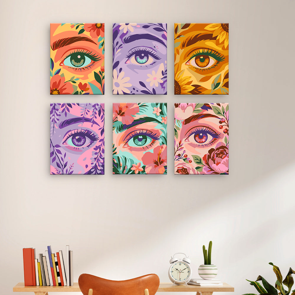 Floral Eye Portraits