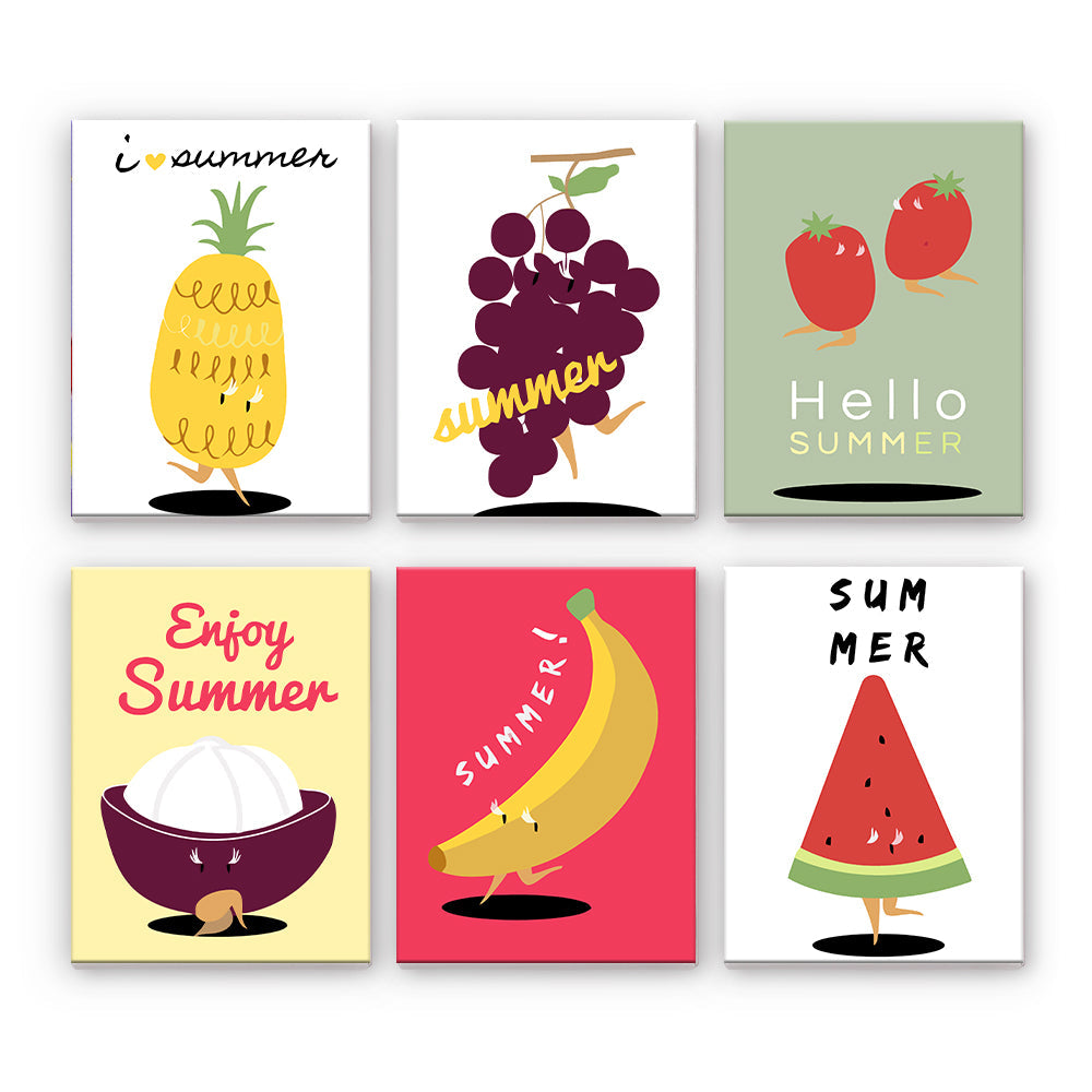 Summer Fruit Characters