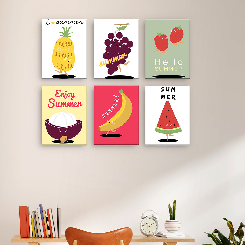 Summer Fruit Characters