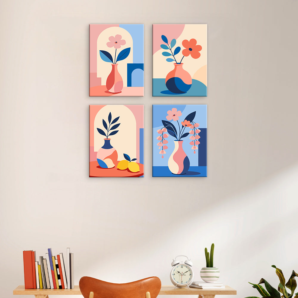 Modern Floral Vases