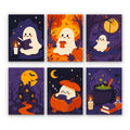 Cozy Halloween Ghosts