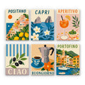 Italian Coast Travel Posters