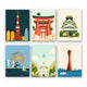 Japanese Landmark Posters