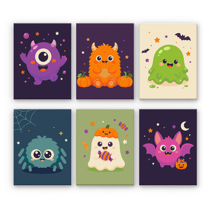 Cute Halloween Monsters