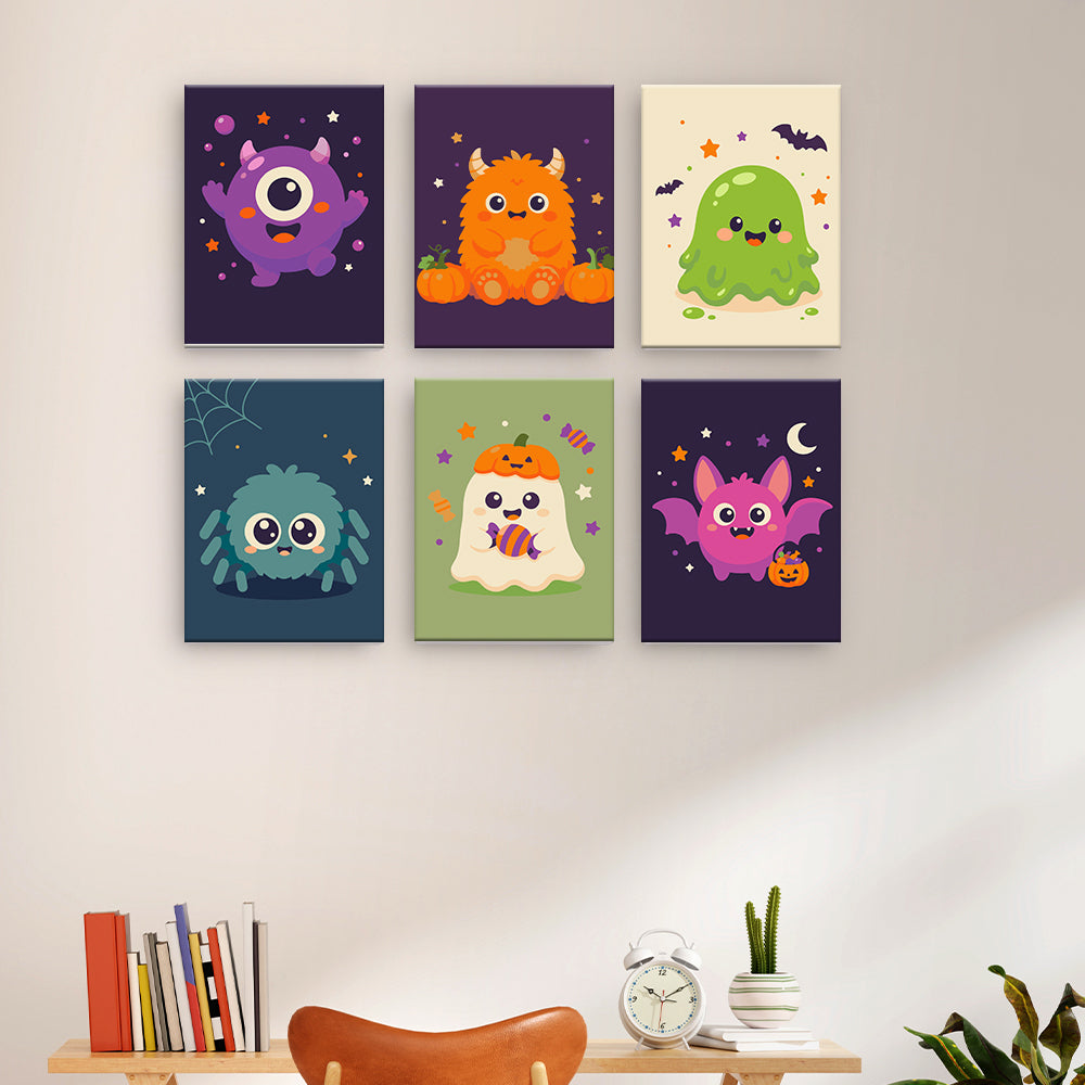 Cute Halloween Monsters
