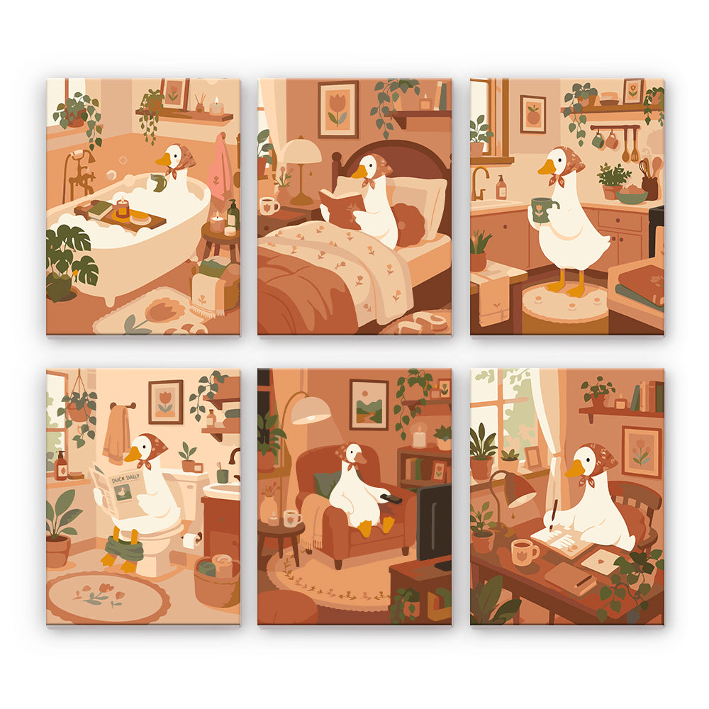 Cozy Ducks at Home