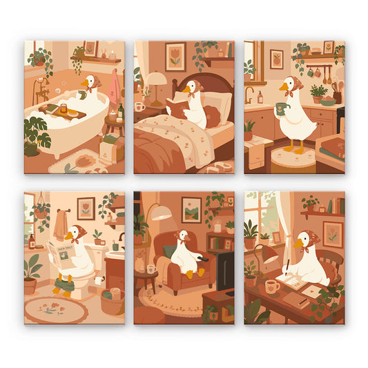 Cozy Ducks at Home