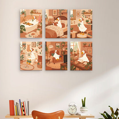Cozy Ducks at Home