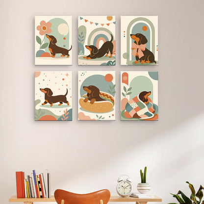 Cute Dachshund Portraits