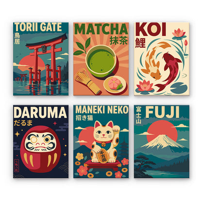Japanese Symbol Posters