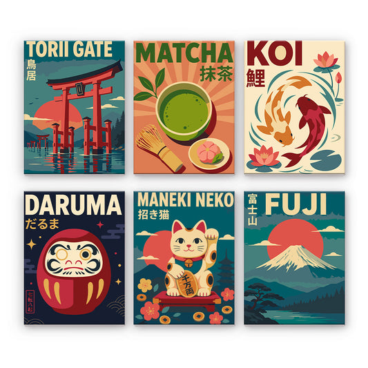 Japanese Symbol Posters