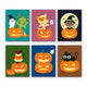 Halloween Cats and Pumpkins