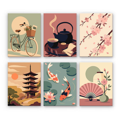 Calm Japanese Scenes